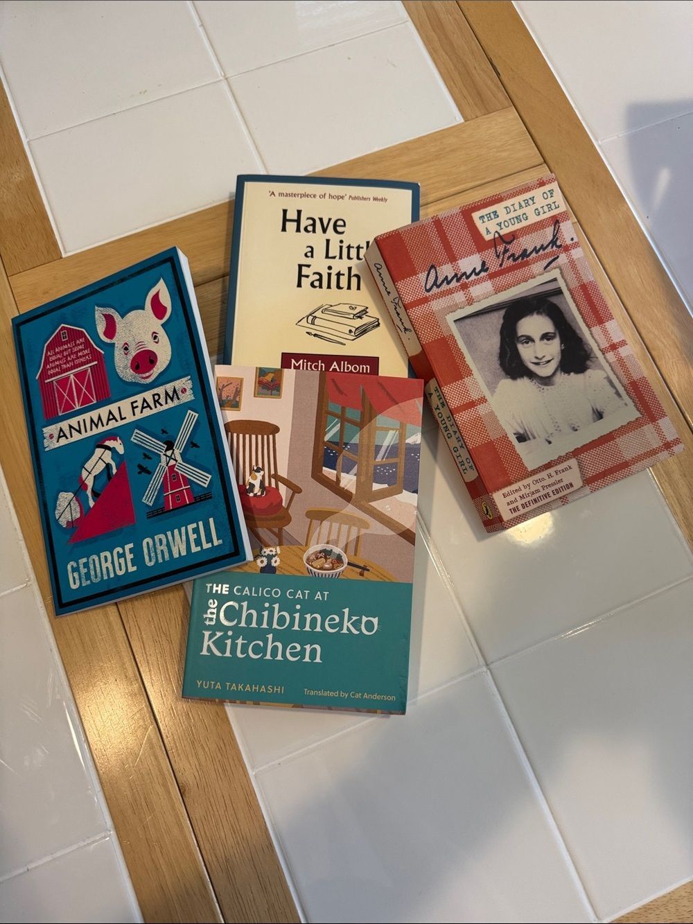 Lot of four books, fiction and literature| Like new